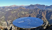 51 Dalla vetta del Monte Zucco vista sulla valle con S. Pellegrino Terme e sui monti circostanti